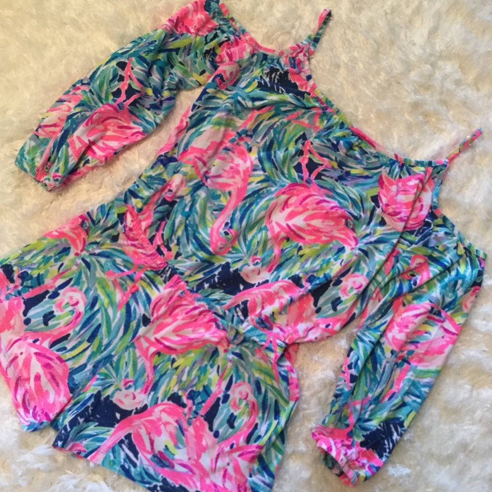 Lilly Pulitzer girl’s Romper size 8-10
